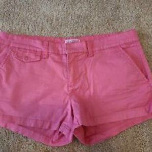 Billabong Size 3 Pink Shorts Cotton Pockets Faded